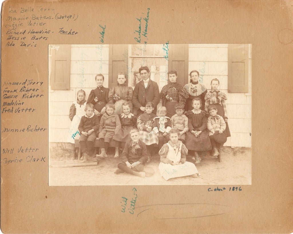 1896 Bald Hills Schoolhouse Class