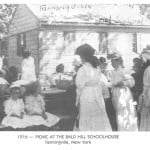 Picnic at the Bald Hill Schoolhouse, 1916