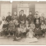 Schoolhouse & Students c.1896