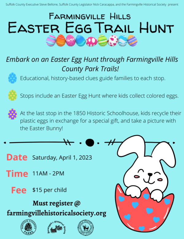 Easter Egg Trail Hunt Farmingville Historical Society
